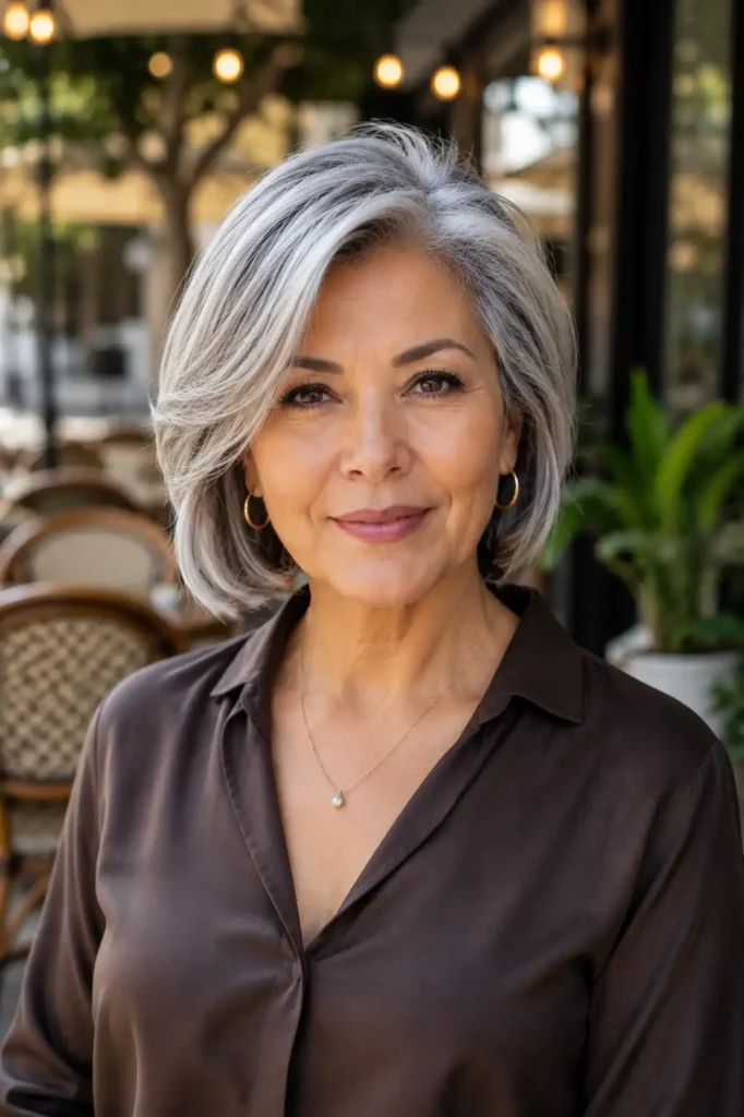 Side-Parted Bob