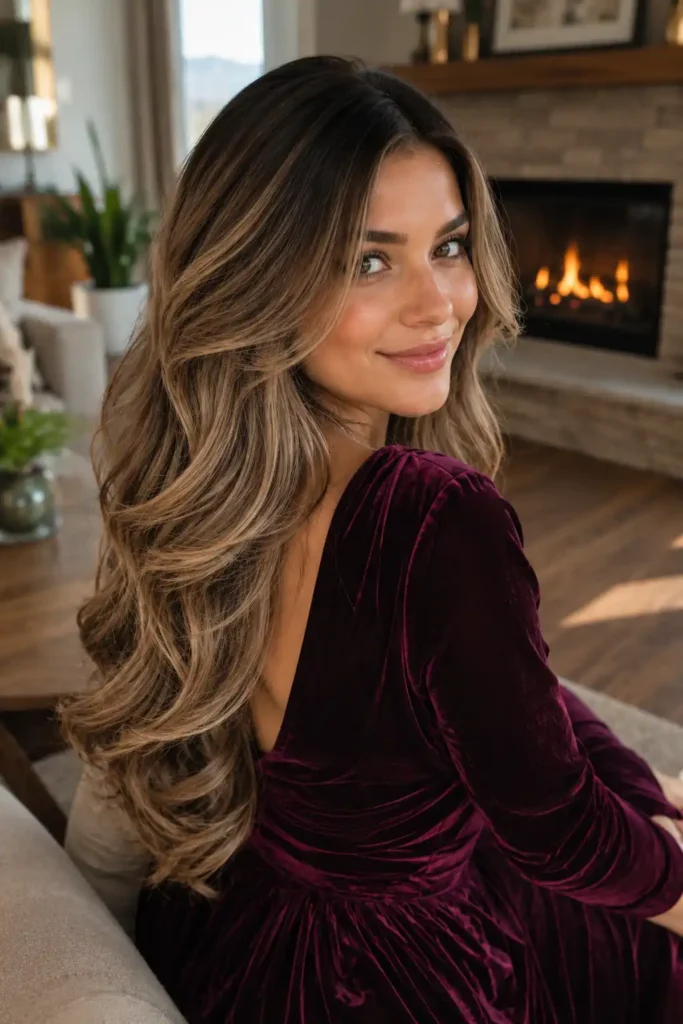 Milk Tea Balayage