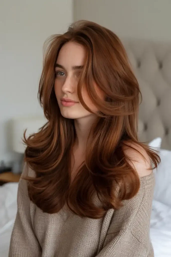 Chestnut Auburn Hair
