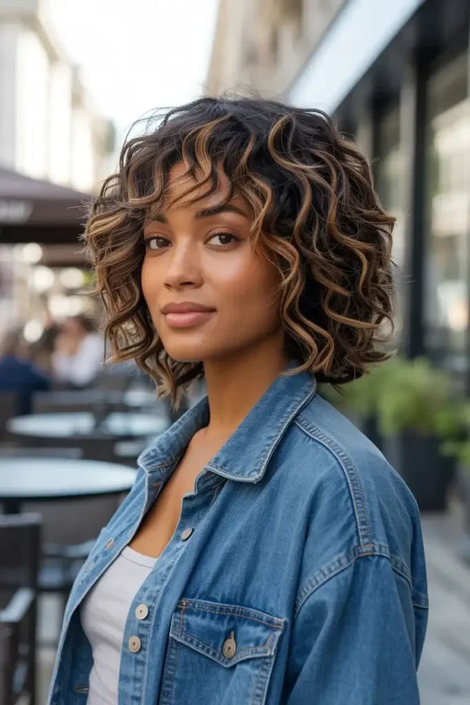 Layered Shag with Highlights