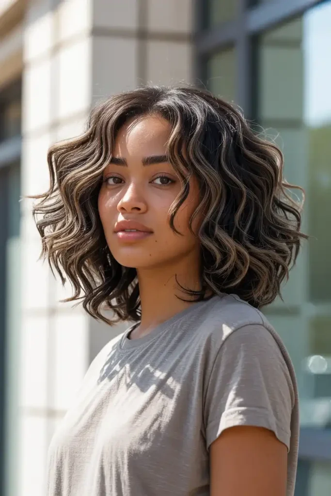 Textured Shag for Medium Density Hair