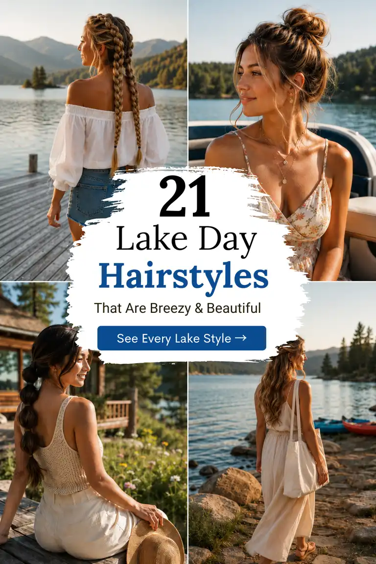 Lake Day Hairstyles