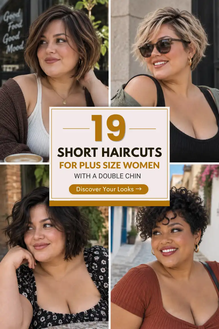 Short Haircuts for Plus Size Women