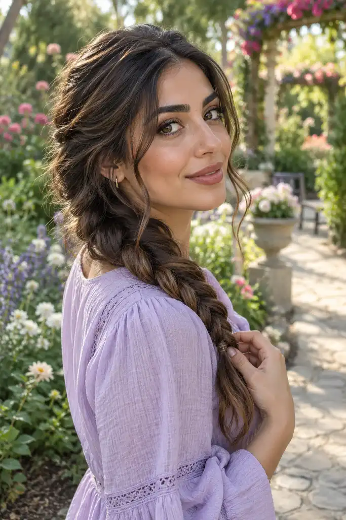 Boho Side Braid