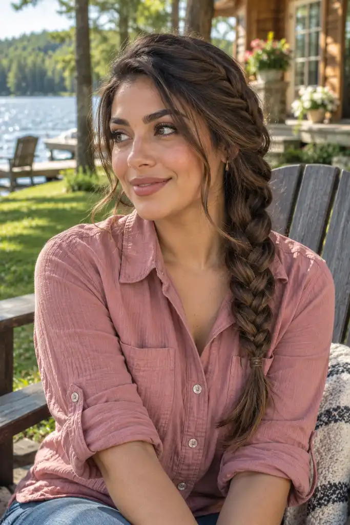 Side French Braid