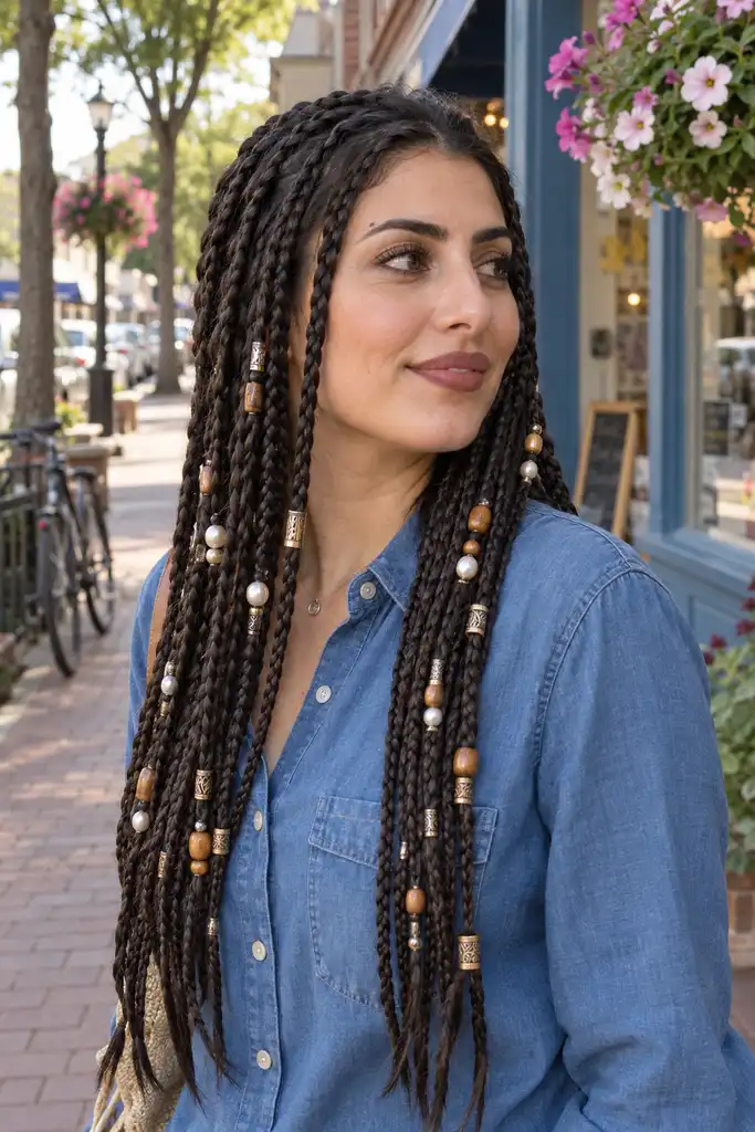Braids with Beads