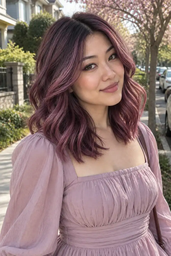 Berry and Mauve Color Melt
