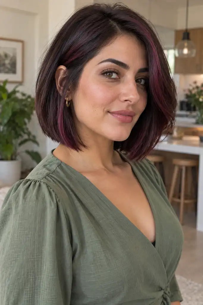 Velvet Plum Bob