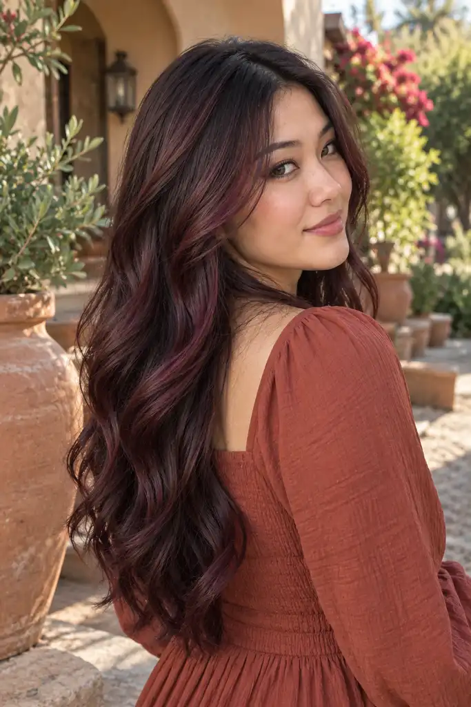 Black Cherry Calico