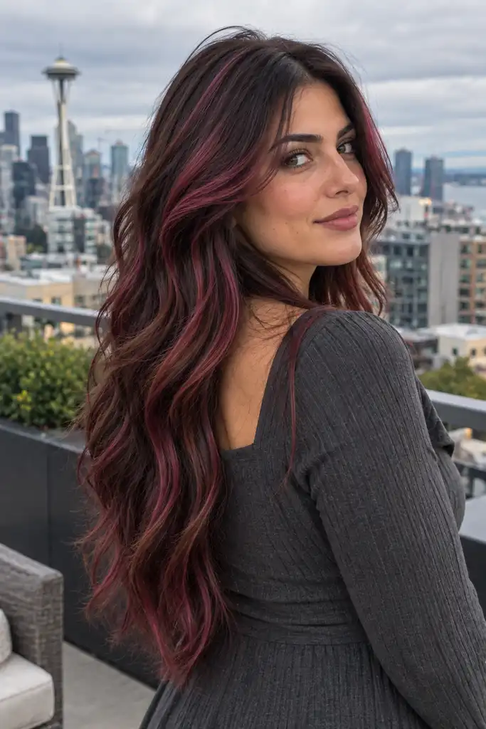 Berry Ribbon Highlights
