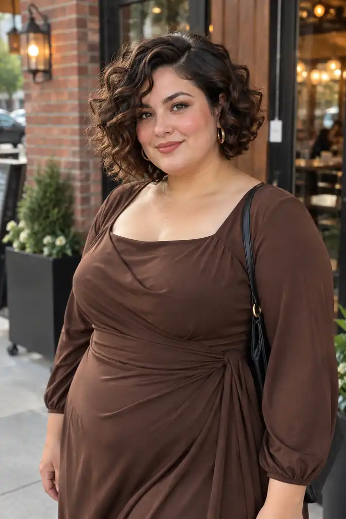 Glamorous Short Curly Bob