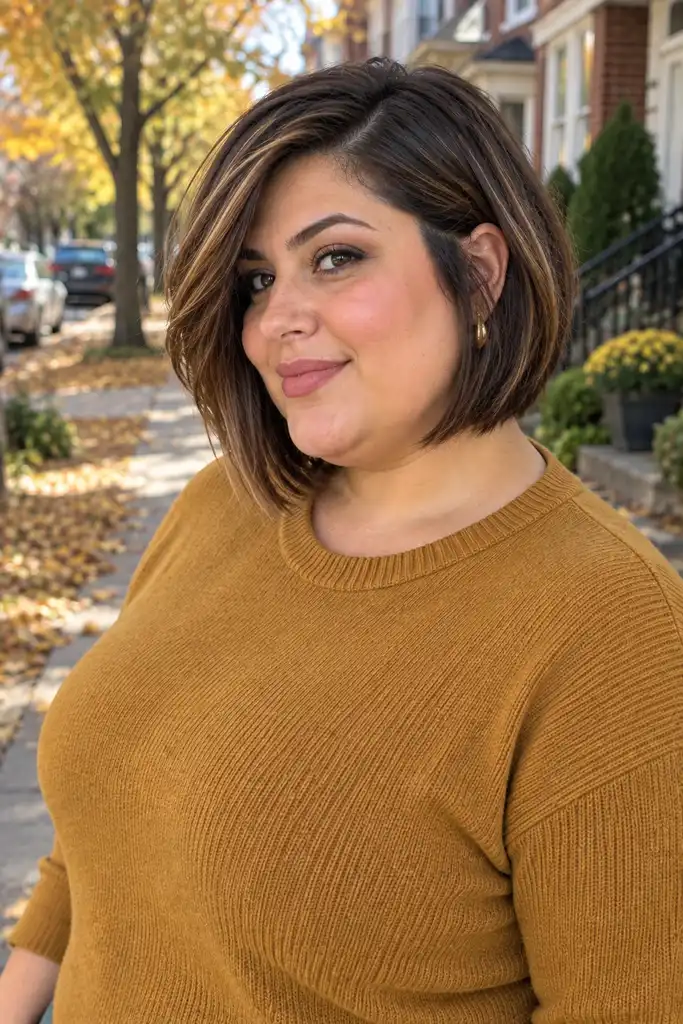 Sleek Side-Parted Bob