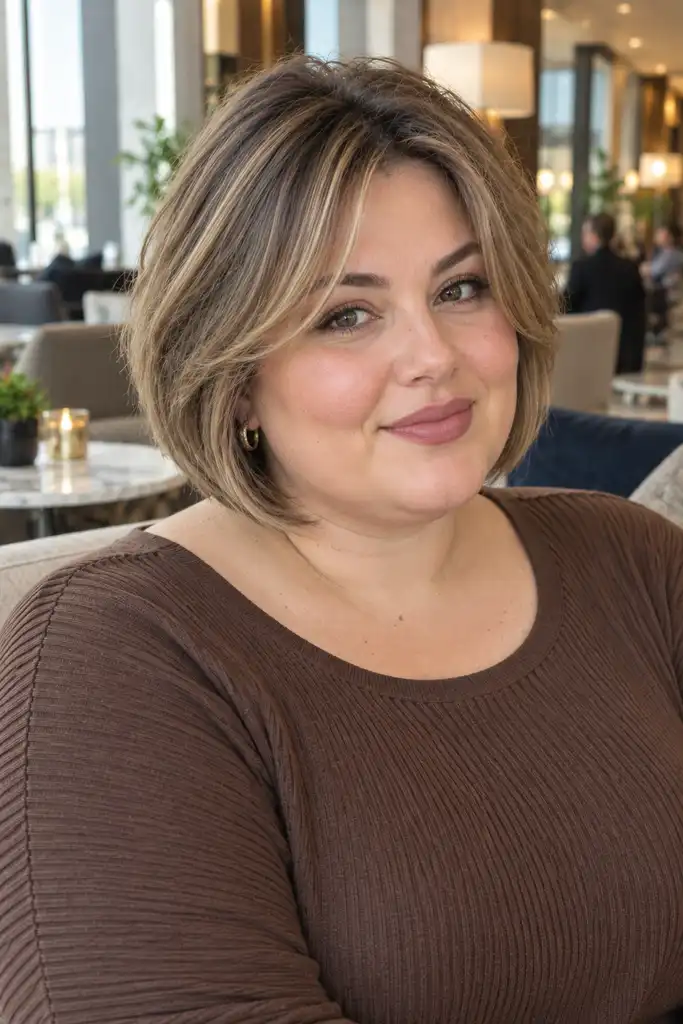 Low-Maintenance Short Bob