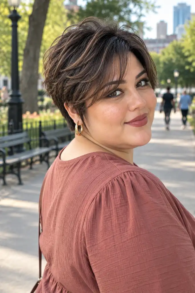 Soft Modern Pixie With Face-Framing Fringe