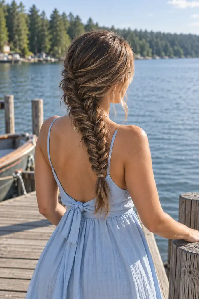 Fishtail Side Braid