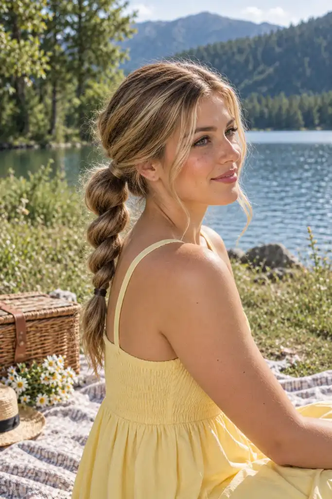 Rope Twist Ponytail