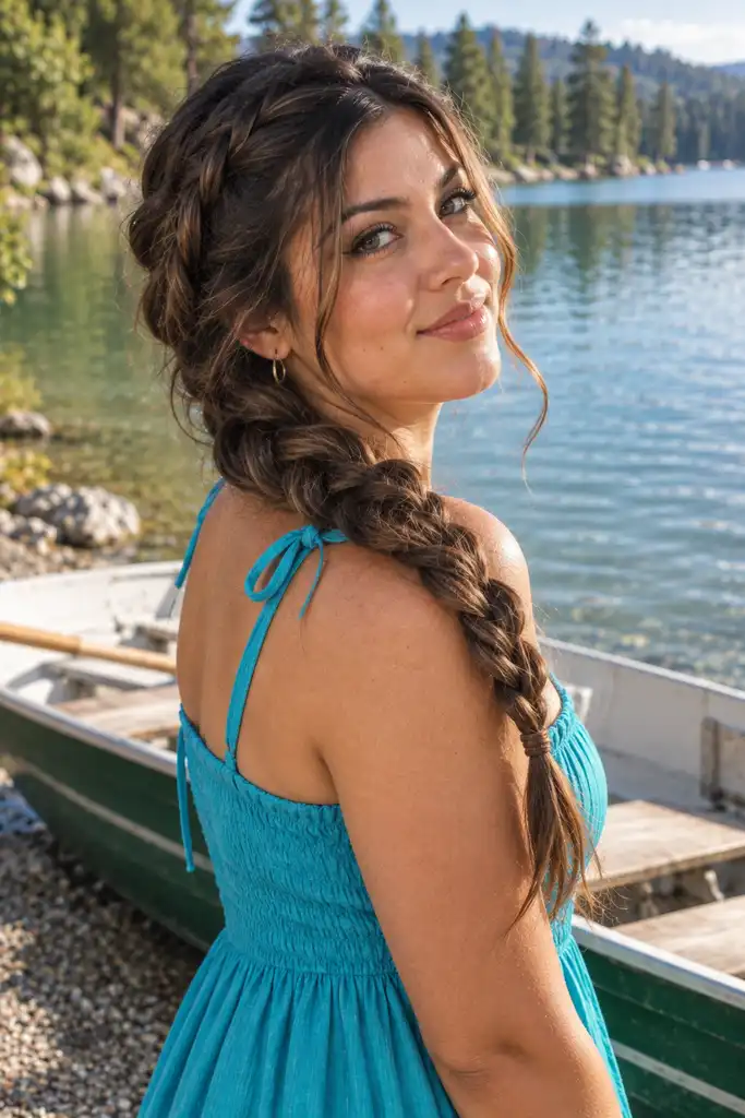 Side Dutch Braid