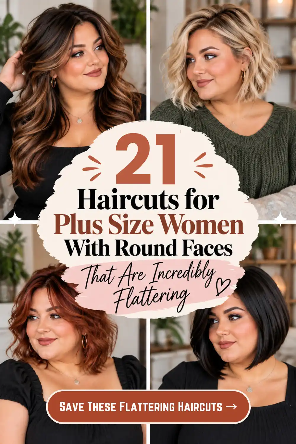 Haircuts for Plus Size Women