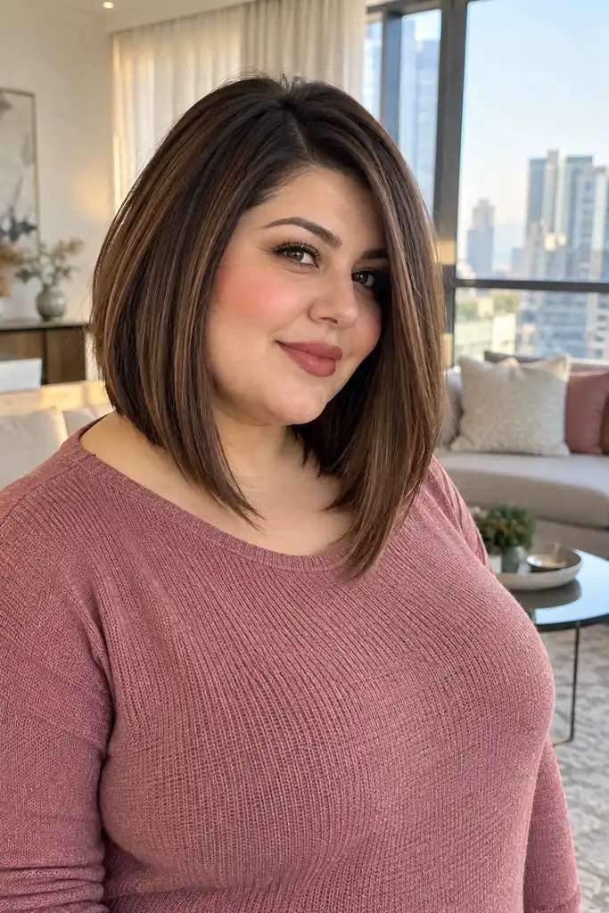 Long Angled Bob