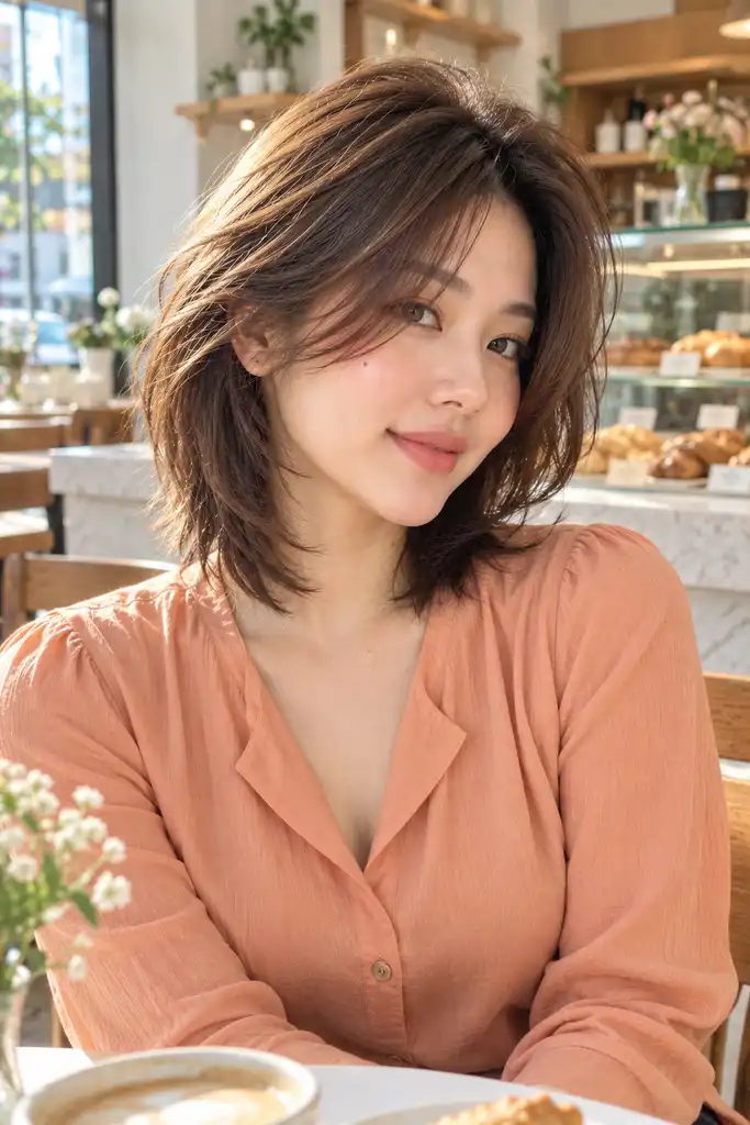 Short Korean Layered Haircut