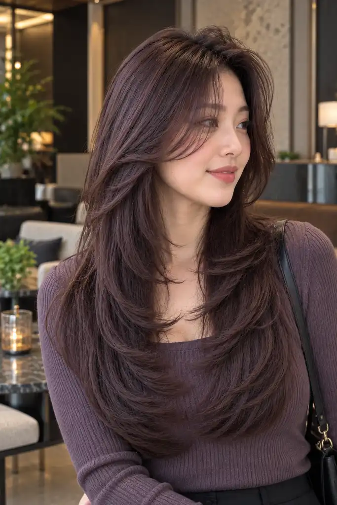 Korean Feathered Layers