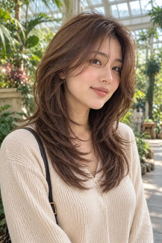 Korean Shag-Inspired Layers