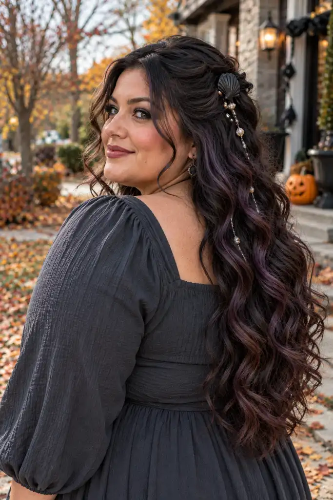 Mermaid Waves With Dark Accessories