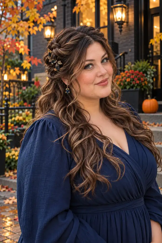 Twisted Crown With Loose Texture