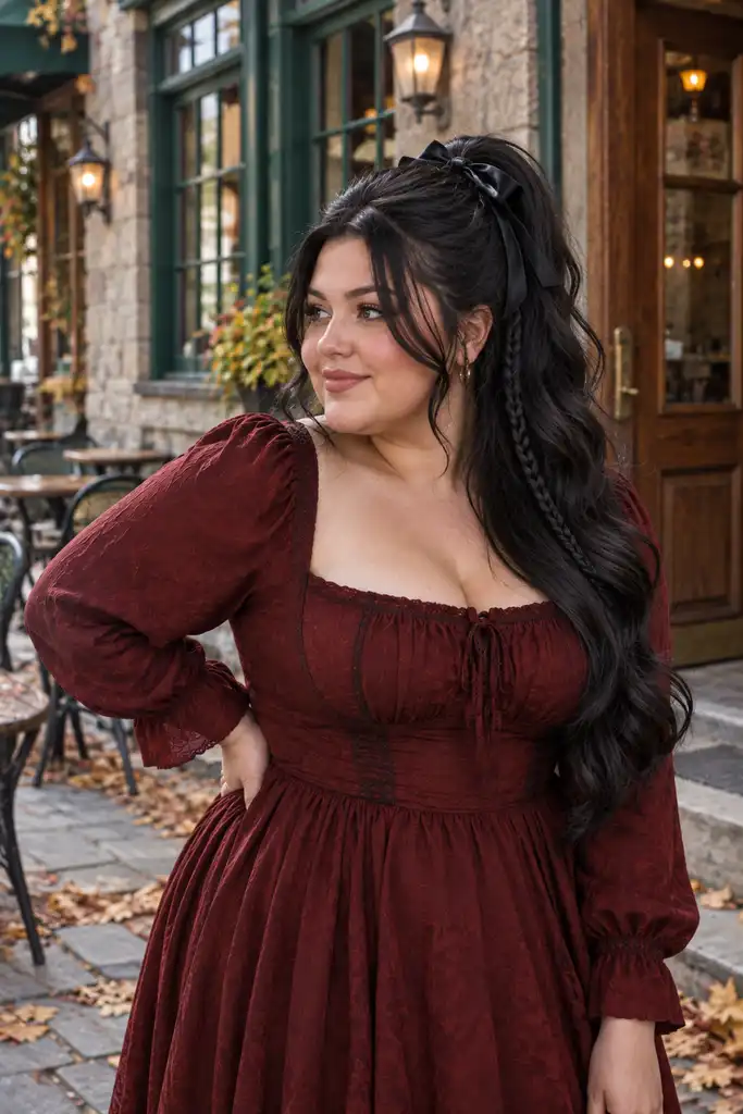 High Volume Goth Ponytail