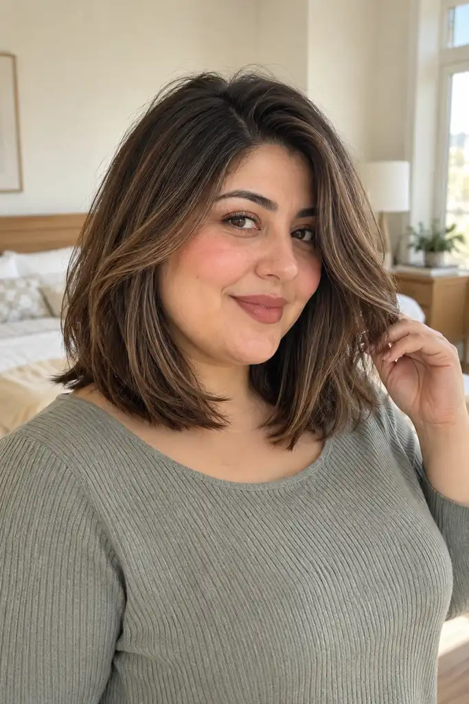 How to Choose the Most Flattering Bob for a Chubby Face