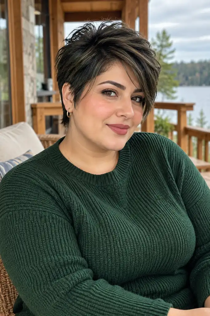 Textured Pixie Cut