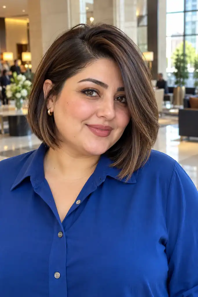 Side-Parted Bob